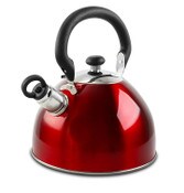 Wholesale - 1.8Qt Morbern Red Stainless Steel Tea Kettle, UPC: 085081959300